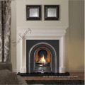 Western Style Marble Stone Fireplace